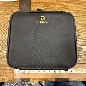Relavel Black Cosmetic Bag